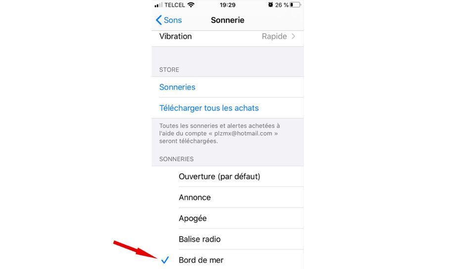 sonnerie iphone 2021